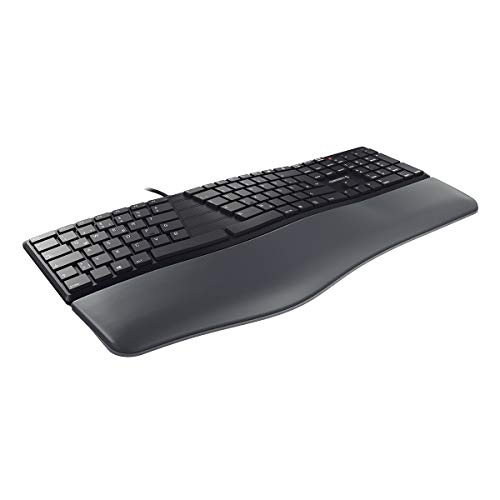 Clavier Ergo KC 4500 Cherry informatique Windows USB noir 109 touches