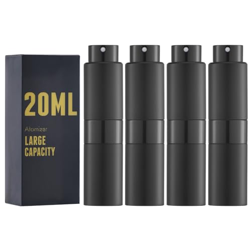 owlyee 20ml 4-Pack Retractable Atomizer