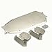 Stainless Steel Chassis Armor Protection Skid Plate for 1/8 Traxxas Sledge 95076-4