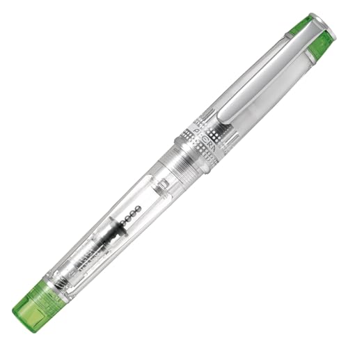 Image of Pilot Prera Iro-Ai Medium-Nib Transparent Green Body Fountain Pen (FPRN-350