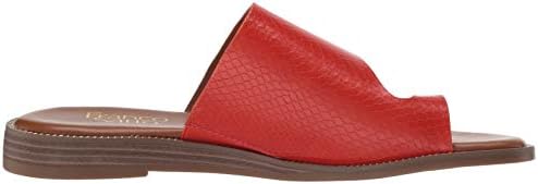 Franco Sarto Womens Gem Bright Orange Slide Sandal 8.5 M | Image 5