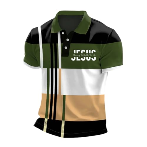 Polo à manches courtes pour hommes col en V premium