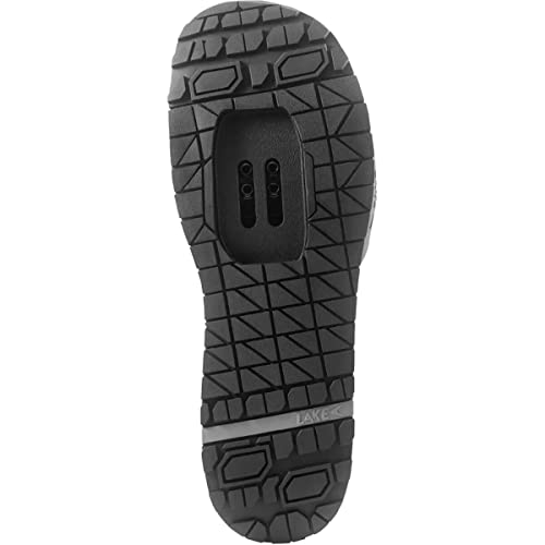 Lake Mx201 Enduro Cycling Shoe - Men's Grey/Black, 39.04