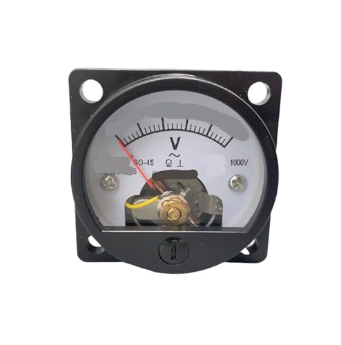 Voltmètre analogique rond SO-45 AC 3V pour tableau de bord d'atelier