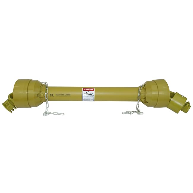 ML Gelenkwelle 65-90cm Zapfwelle 100 PS Freilauf 1450NM Traktor 1 3/8´´ 6Zähne