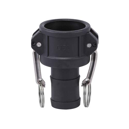 Syveco 2213006 Serie 2213 Polypropylen Nockenanschlüsse, C Keilkupplung, 1" BSP Cover