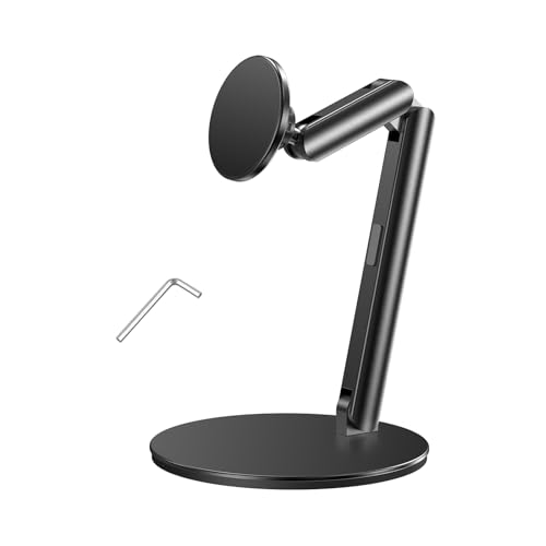 Rotating Phone Stand Thickened Not Slip Base Full Motion Study for Entertainment Use Phone Stand Adjustable Angles