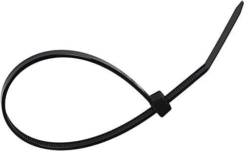 Wewr 14 Inch Black Zip Ties, 1,000 Bulk Pack, 50Lb Strength, Uv Resistant Long Nylon Cable Ties, Self-Locking 14 Inches Tie Wraps #TOP3
