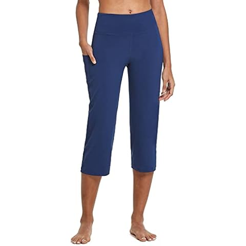 BALEAF Women's High Waist Yoga Trousers Cover