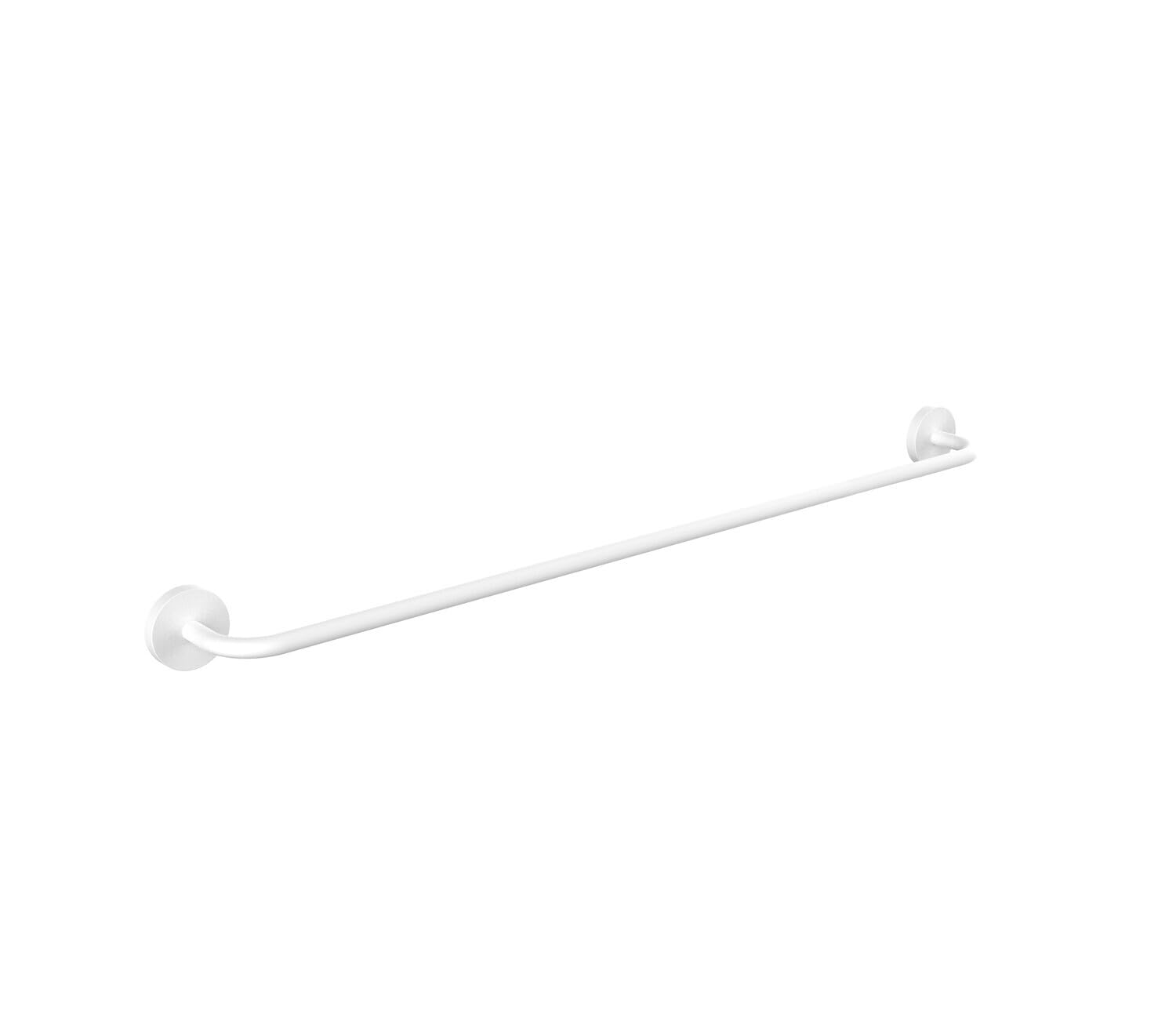 Emco Portasciugamani rotondo da Bagno, 800 mm, 4360, colore: bianco