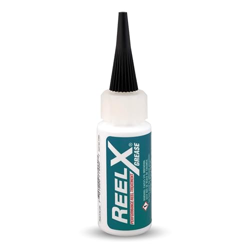 ReelX Fishing Reel Grease, Marine-Grade Anti-Rust Lubricant for Bearings, Spinning, Baitcasting,...