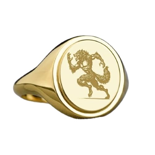 Bague loup-garou en argent sterling 925 le cadeau d'anniversaire idéal pour homme