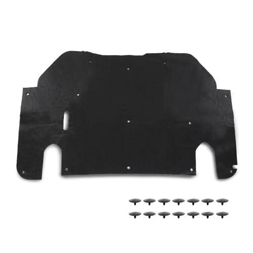 CNNELL Hood Insulation Pad 1/2" with Clips Compatible with Ford Ranger 1993-1997