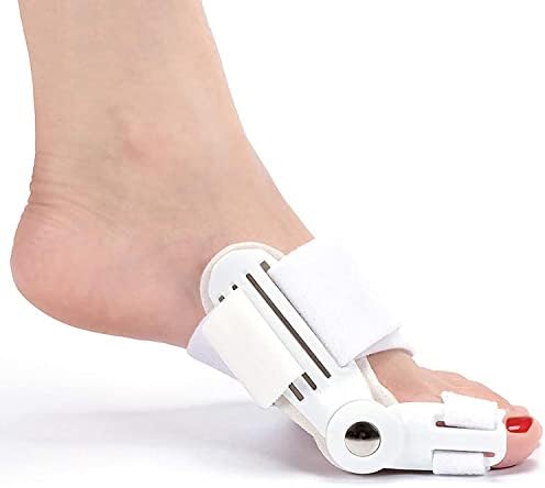 Oxiioltw Bunion Splint Bunion Corrector for Women & Men, Big Toe Straightener, Bunion Pads, Hallux Valgus Corrector for Bunion Relief, Day/Night Support, (2 Pcs)