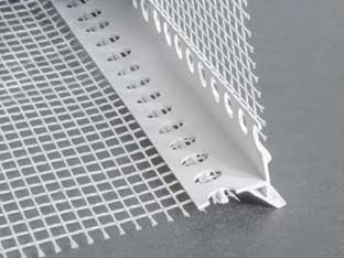 nextradeitalia 25PZ PARASPIGOLO INTONACO con Rete E GOCCIOLATOIO - mm.24 x 24 mt.2,5 - Rete Maglia cm.10x10 MOD.FERX.FERRIDXTX