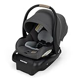 Maxi-Cosi Mico Pro Infant Car Seat, Baby Travel Seat with Adjustable Base, Stroller-Ready, Easy-Install Latch, Lightweight Design, Fits 4–30 lbs, Sea Salt