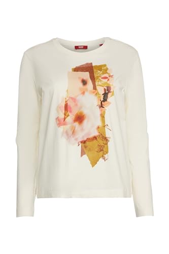 Esprit 123CC1K306, Camiseta Mujer, 055/ICE,