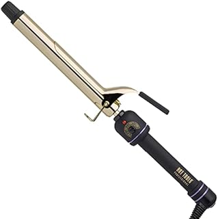 Hot Tools Pro Artist 24K Gold Extra Long Curling Iron | Long Lasting, Defined Curls (1 in)