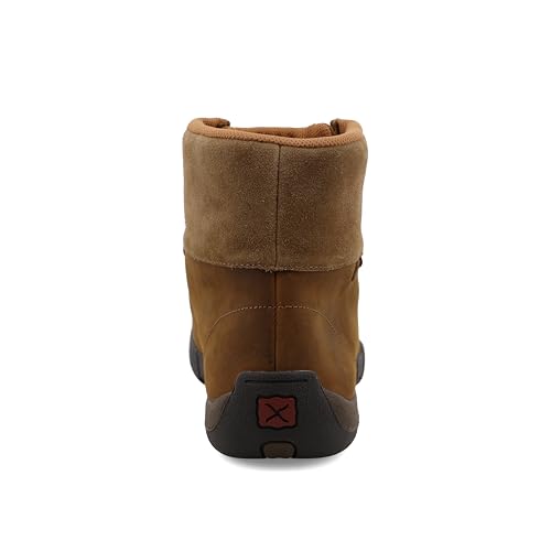 Twisted X Men's Moc Toe Boots, 6" Leather Driving Moc and Work Boots for Men with Alloy Safety Toe, Anti-Slip Outsole, Washable Footbed, and Composite Insole3