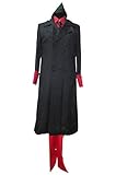 Xiao Wu Hetalia: Axis Powers Kingdom of Denmark Black Uniform Outfit Cosplay Costume (Male L)