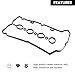 Engine Valve Cover Cylinder Head Gasket - Compatible for Chevrolet Aveo/Aveo5 2009-2011 for Chevrolet Cruze 2011-2016 for Chevrolet Sonic 2012-2018 - Replace Part 55354237, VS50779R
