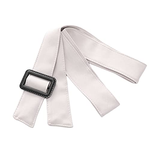Women Trench Coat Belt Overcoat Waist Belt Coat Belt Replacement Belt for Trench Coat Men Coat Belt Replacement White