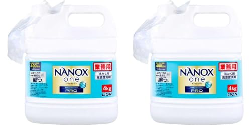 業務用 NANOX one(ナノックスワン) 高濃度コンプリートジェル PRO 4kg 洗濯用洗剤 洗剤 洗濯用洗剤 高濃度洗浄 抗菌 消臭 部屋干し臭 汗臭 黄ばみ防止 色落ち防止 洗濯槽ニオイ抑制 ドラム式洗濯機対応 自動投入機対応 すすぎ1回 スピー
