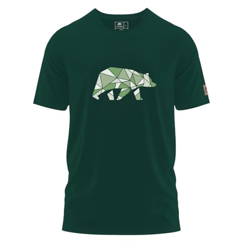 Bild: FORSBERG Espenson T-Shirt mit stylischem Br Brustlogo Rundhals fr Herren, Farbe:dunkelgrn, Gre:L fr 15,99 EUR (-36%) statt 24,99 EUR bei amazon.de