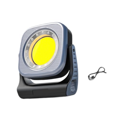 Lampe de poche portative LED à intensité variable pour lampe de travail et camping