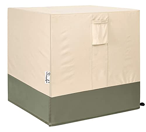 Sunolga Air Conditioner Cover for Outside Units, Water Resistant and Windproof Design - AC Covers Fits up to 36 x 36 x 39 inches