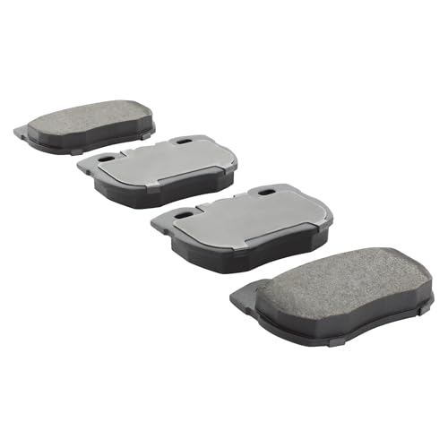 Image of QUALITY-BUILT Front Semi-Metallic Brake Pads, Black Series 1003-0520AM, Compatible with 1990-1995 Land Rover Range Rover