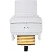 Westek 6603BC 150W 3-Level Touch Control Lamp Socket Dimmer, White, Single, Multi