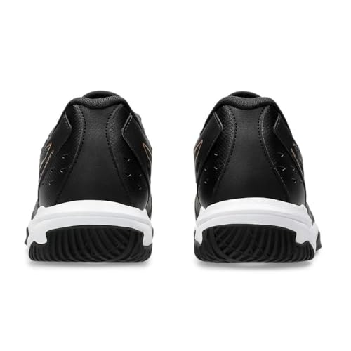 Asics GEL-ROCKET 11 Tênis masculino, Preto/ouro puro, 43.5 EU