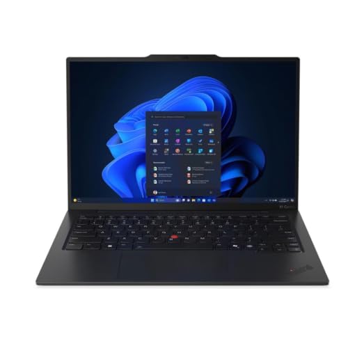Image of Lenovo ThinkPad X1 Carbon Gen 13 21NS005UUS 14 inch Touchscreen Copilot+ PC Notebook - WUXGA - 60 Hz - Intel Core Ultra 7 268V - vPro Technology - Intel Evo Platform - 32 GB - 512 GB SSD - English Keyboar