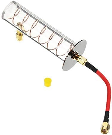 5.8G 16DBi RHCP Directional Spiral Spring Helical FPV Antenna 11cm RP-SMA/SMA for FPV Transmitter TX RC Models DIY Accs (Color : SMA Male)