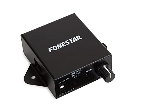 Amplificateur stéréo WA-2030 hi-fi noir pour enceintes de salon