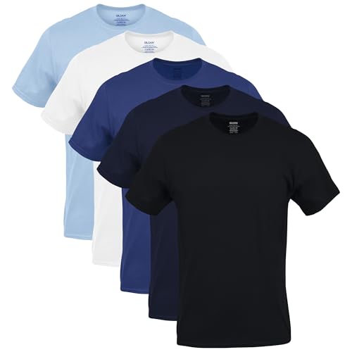 Image of Gildan Men's Crew T-Shirts, Multipack, Style G1100