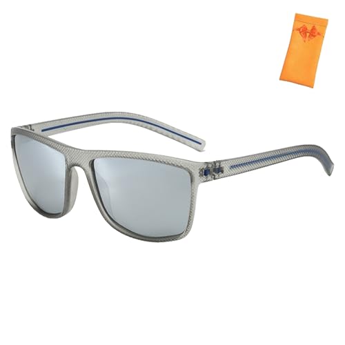 LexTex Unisex Polarized Sports Sunglasses, Retro Night Driving Glasses Mens