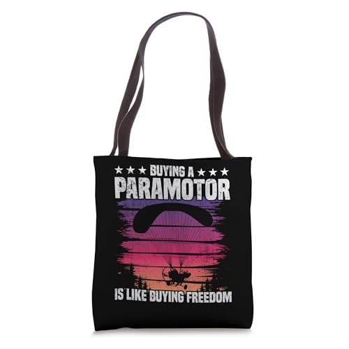 Paramotor Paraglider Pilot Kit Accessories For Paragliding Tote Bag