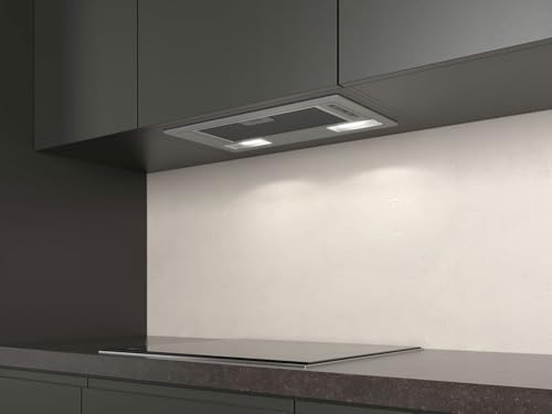 NEFF D51NAA1C0, N 30, Dunstabzugshaube, 53 cm, Abzugsleistung, Reduzierte Geräuschentwicklung, LED Licht, Anthrazit