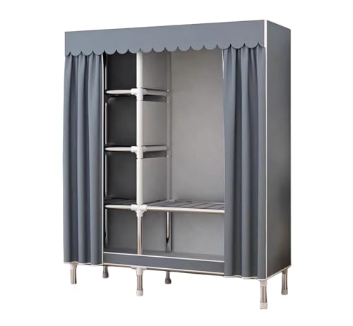 [h[u gݗĎ DIY[ N[[bg ȒPgݗĎ ߗގ[bN Q rO ȃXy[X ho ϗp |ǃt[ N[[bg(110x46x176cm)(B)