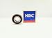 6307-2RS KBC, 35mm x 80mm x 21mm, Single Row deep Groove Ball Bearing, Two Contact Seals, C3 Fit, Electric Motor Quality
