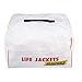 Seachoice Heavy-Duty 6-Capacity Life Jacket, Nylon Storage Bag w/Carrying Handles,White