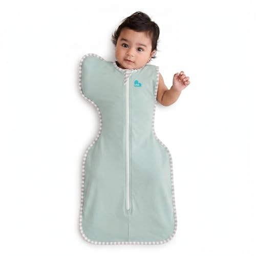 Image of Love to Dream Swaddle Up Transition Swaddle, 1.0 TOG, Patented Zip-Off Wings, Gently Help Baby Transition from Being Swaddled to Arms Free When Showing Signs of Rolling, 13-19 lbs, ChickenRun