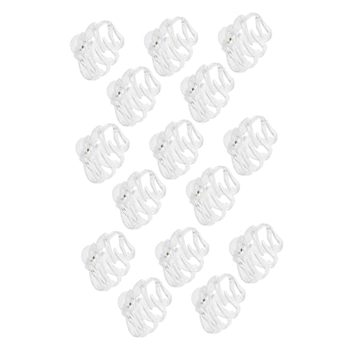 Pince cheveux transparente Beaupretty x15 pour un maintien stable au quotidien