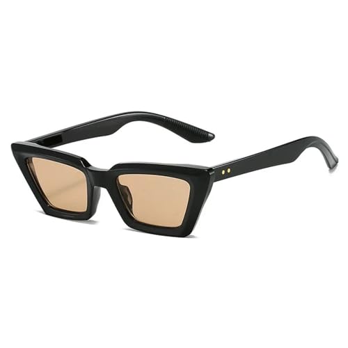 Lunettes de soleil rétro pour terrasses et sorties urbaines nuances UV400 à rivets