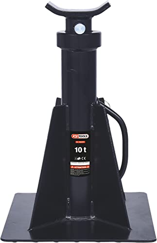 KS TOOLS 160.0373 - Chandelle Basse PL 10T à Goupilles, Hauteur Max 750 mm - Acier