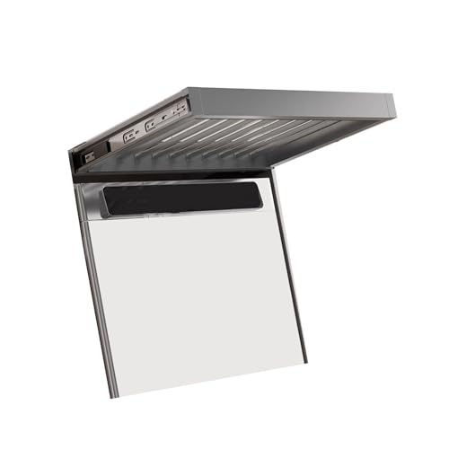 Étagère coulissante pour pantalons gain de place au-dessus du lave-linge