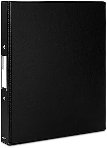 Amazon Basics A4 2-Ring Binder with 25 mm Spine, Assorted Colours - Pack of 10
