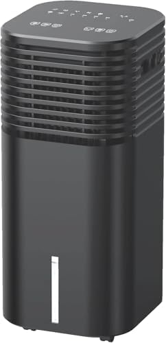 Portable Air Conditioner, 3 Speeds, 3 Mist Settings, 1200ml XL Water Tank, 2~8h Timer, Small Mini Air Conditioner Portable, Personal Air Cooler Fan for Bedroom